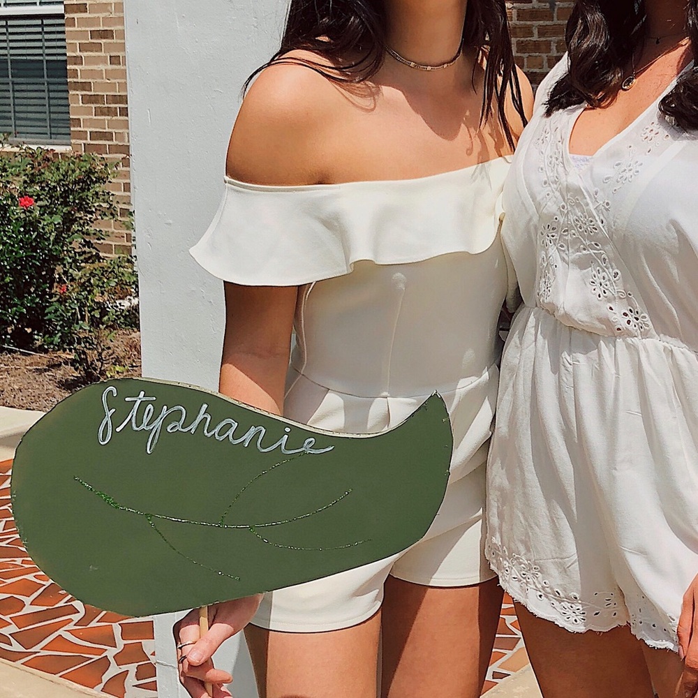 White Urban Outfitters OML Romper - Picture 3 of 8